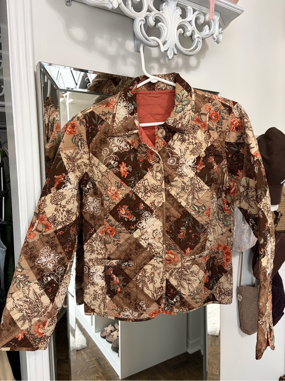 Northern Reflections quilted reversible jacket